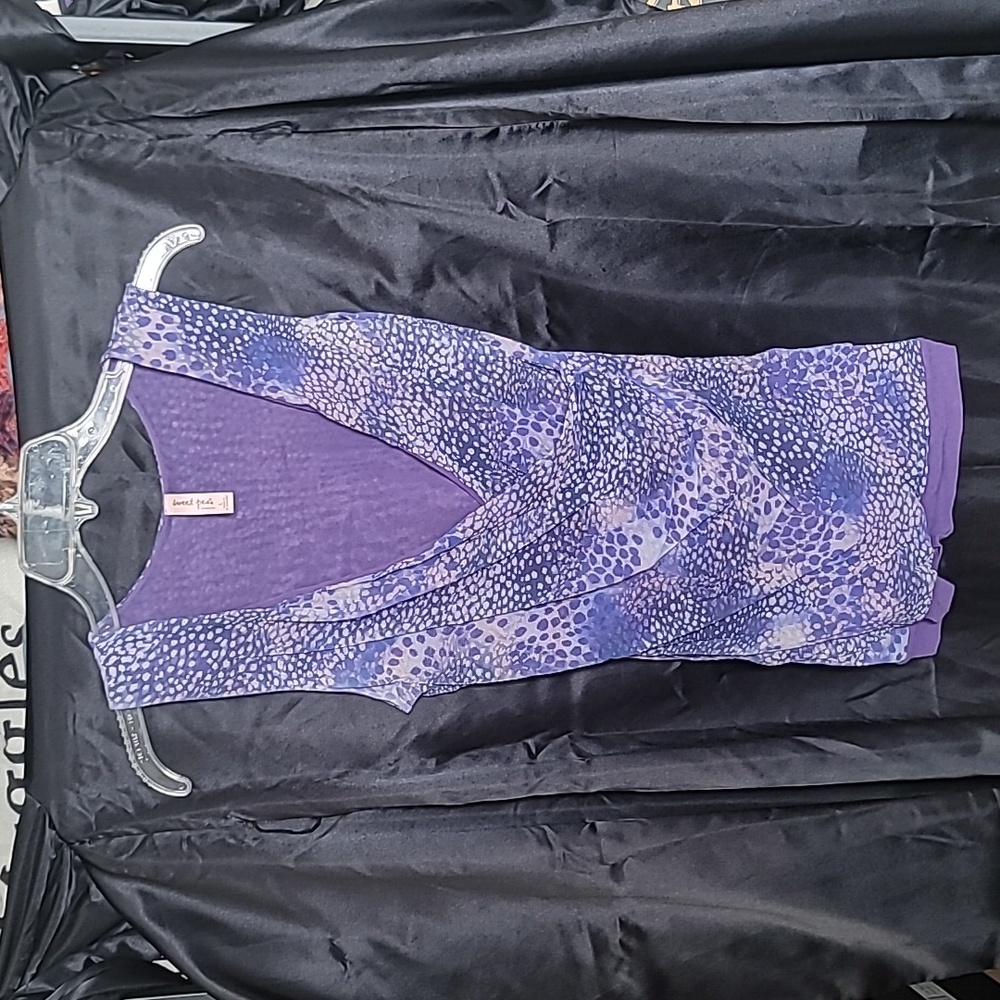 Purple Spots Top
